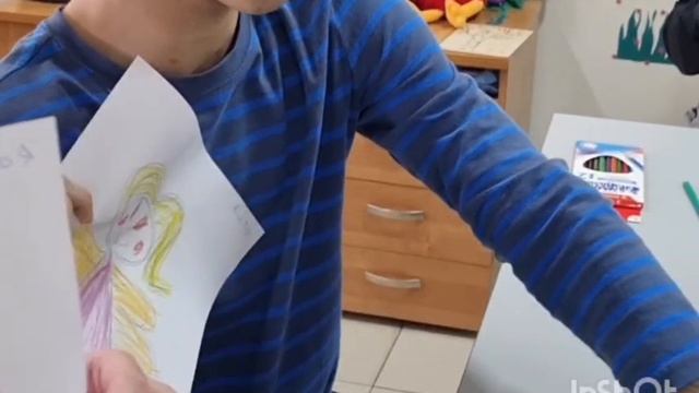 Рисунок Ангел. ГБССУ СО ГПВИ «Волгоградский ДСО»