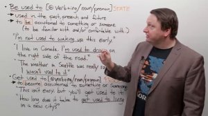 USED TO, BE USED TO, GET USED TO_ When and How to Use Them