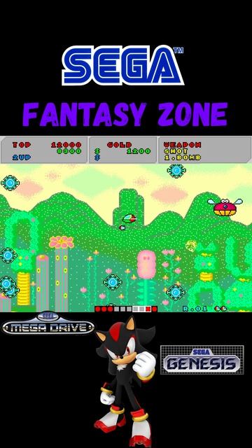 Fantasy Zone | Sega Mega Drive (Genesis).