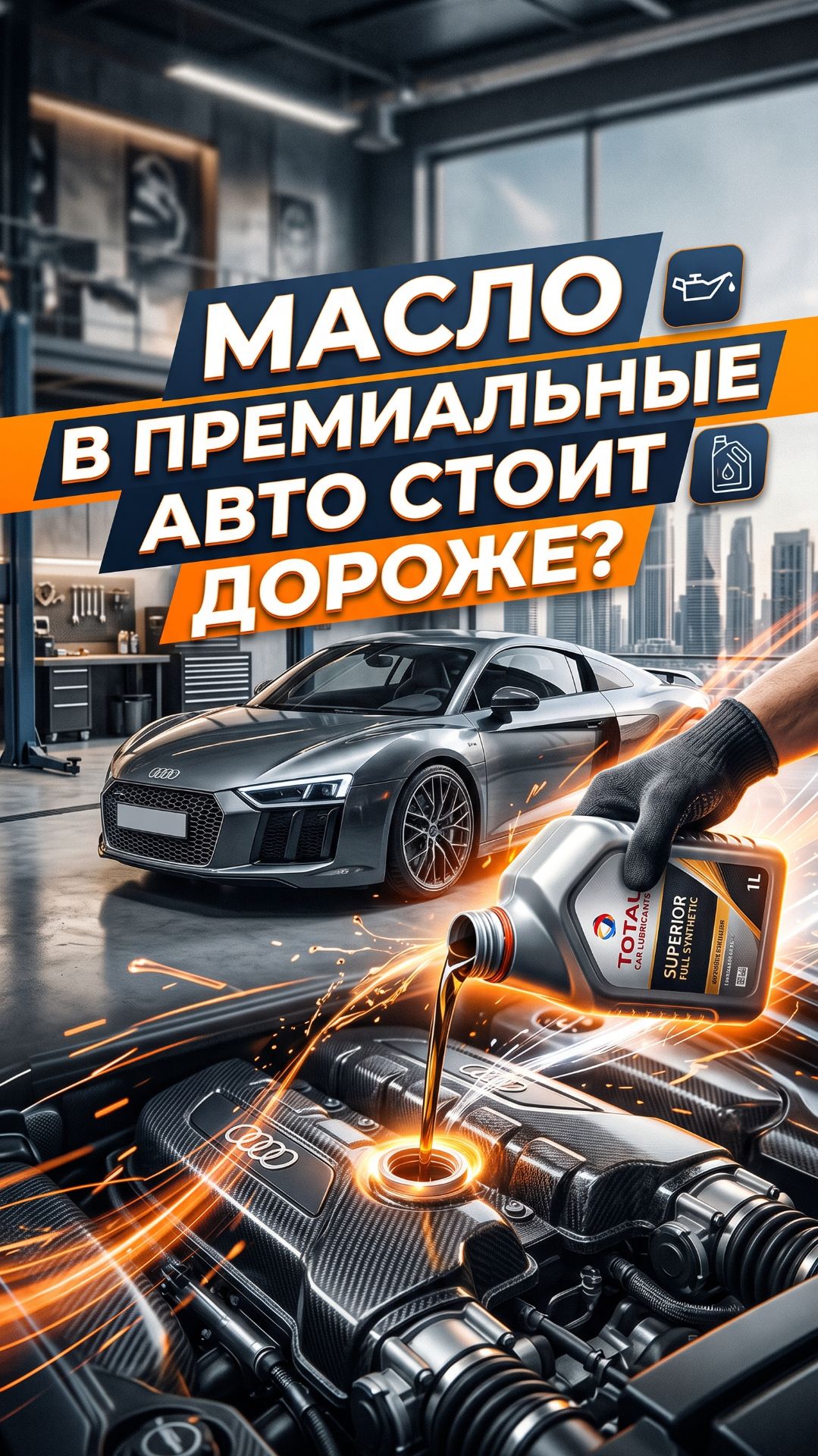 Масло двс в любой авто стоит одинаково.