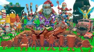 ГИГАНТСКАЯ ШОКОЛАДНАЯ ЯМА ПРОТИВ СОВЕРШЕННО НОВОЙ МАШИНЫ ДЛЯ ПОЕДАНИЯ ГУ-ГУ-ГАГИ И МОРСКОГО ЧУДОВИЩА