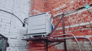 Монтаж системы отопления с тепловентиляторами в производственном помещении. 3я заключительная часть