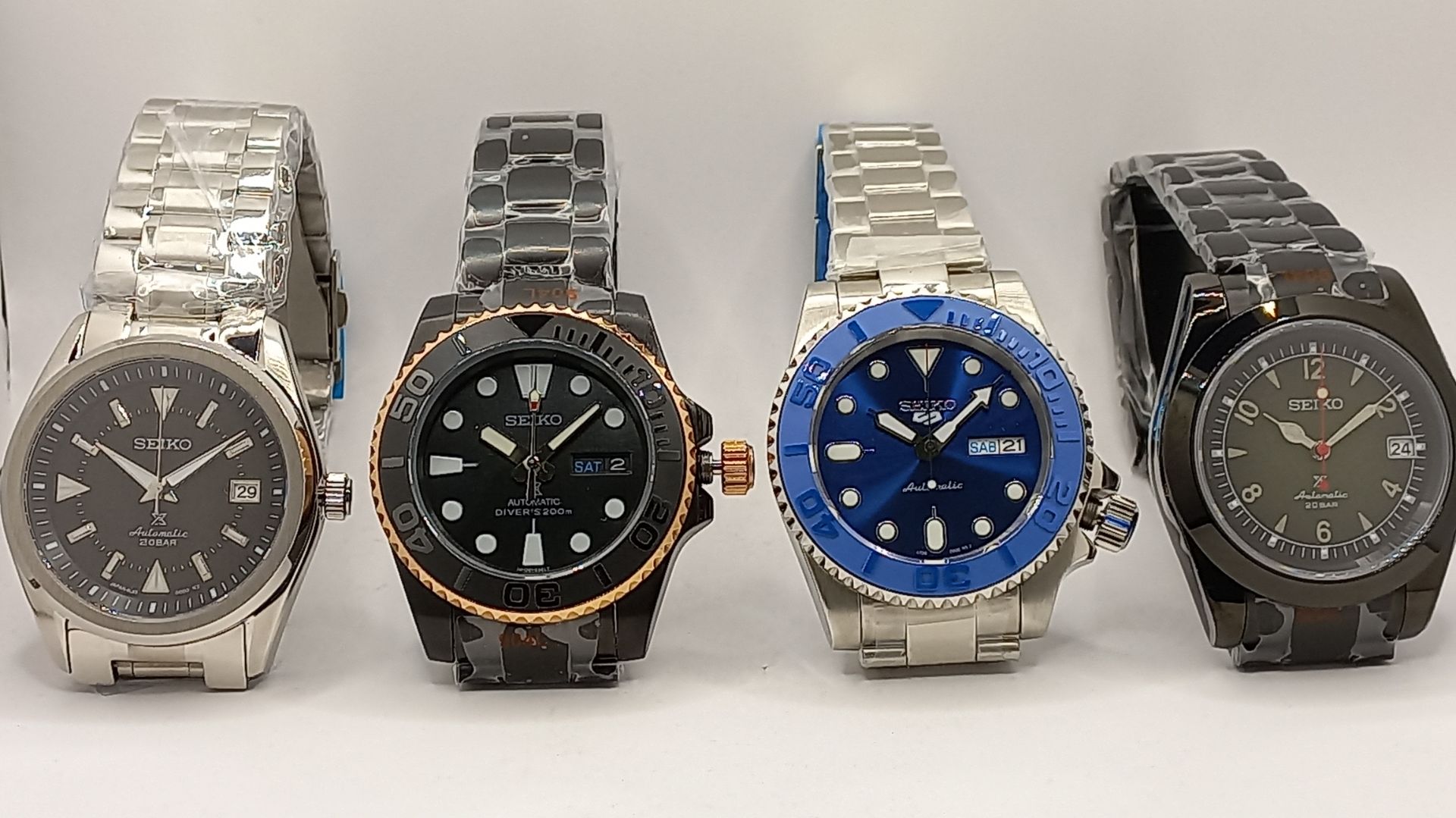 Часы на заказ! 4 Модели SEIKO Mod.