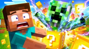 Открываем удачливые блоки в Minecraft #minecraft