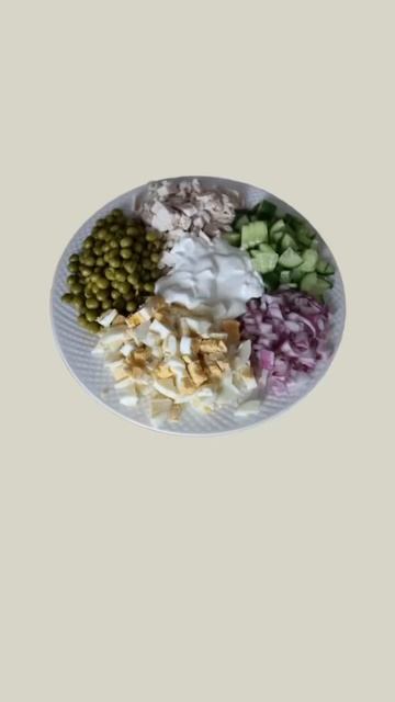 БЕЛКОВЫЙ салат для стройности💪🏼 #питание #зож #рецепт #похудение #правильноепитание