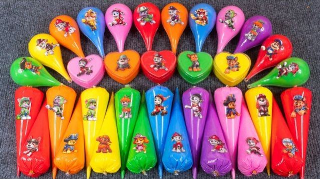 ЩЕНЯЧИЙ ПАТРУЛЬ  СЛАЙМ ВЕЧЕРИНКА! ГЛИНА И СЛАЙМ С СКАЙ, ЧЕЙЗОМ, МАРШАЛЛОМ И ДРУЗЬЯМИ ASMR ВЕСЕЛЬЕ 🎉