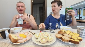 Мукбанг опять НЕ УГОДИЛА разборчивому МУЖУ! ТЕРПИМ всё ЭТО из последних сил! Семейный обед в России