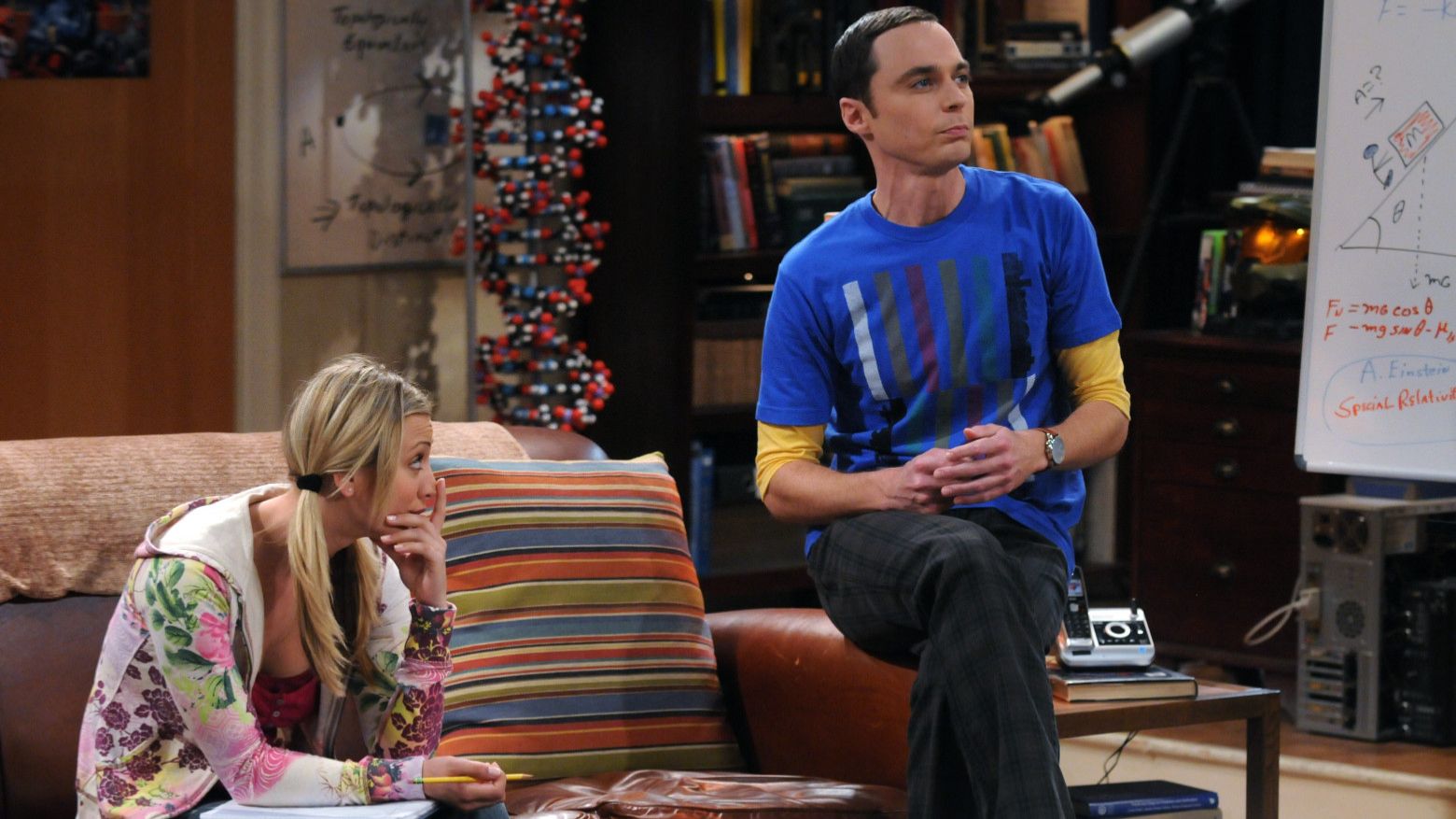 Шелдон учит Пенни физике Отрывок из сериала Теория Большого Взрыва  3 сезон 10 серия