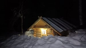 ЖИВУ КРУГЛЫЙ ГОД В ТАЙГЕ. СНЕГ! ДОЖДЬ! УРАГАН! Я ОДИН! ИЗБУШЕЧНЫЙ КАЙФ В НЕНАСТЬЕ.