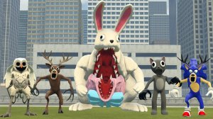 Я НАШЕЛ НОВОГО ЗЛОГО ПАСХАЛЬНОГО КРОЛИКА-МОНСТРА ИЗ РОБЛОКС 99 НОЧЕЙ В ЛЕСУ