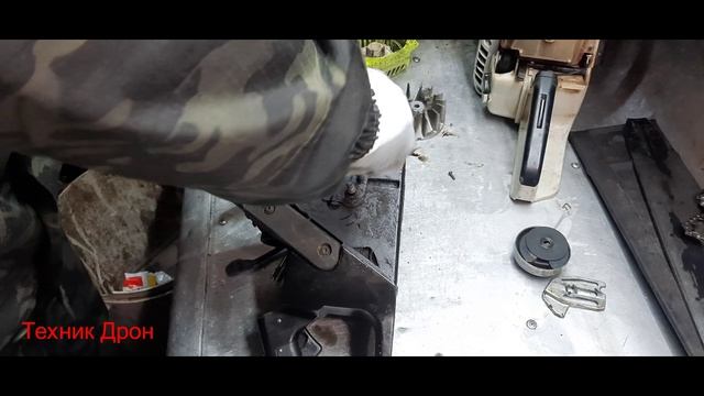 Замена ЦПГ на бензопиле Паулан 2510/есть свои нюансы!