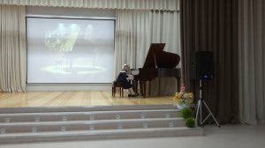 отчетный концерт. Полина. тарантелла. лак