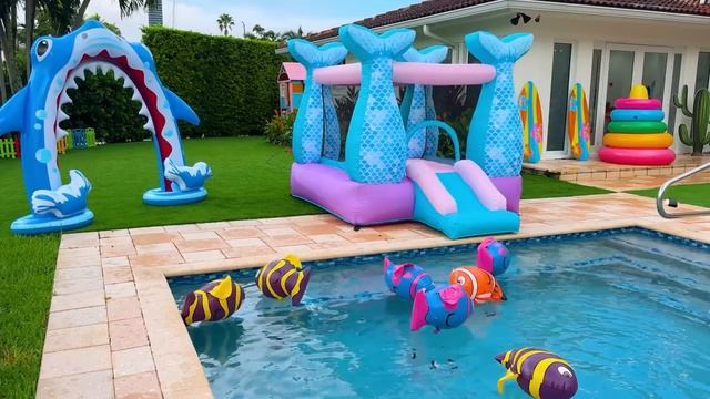 Дети и Шариковый клуб