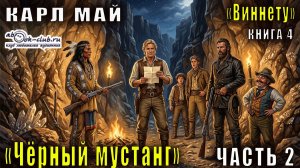 Карл Май "Виннету" (книга 4) "Черный мустанг" (часть 2)