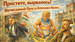 "Простите, вырвалось!" №384 | Про Орбана и неудачника Вэнса, про инфантильного Трампа и блокаду