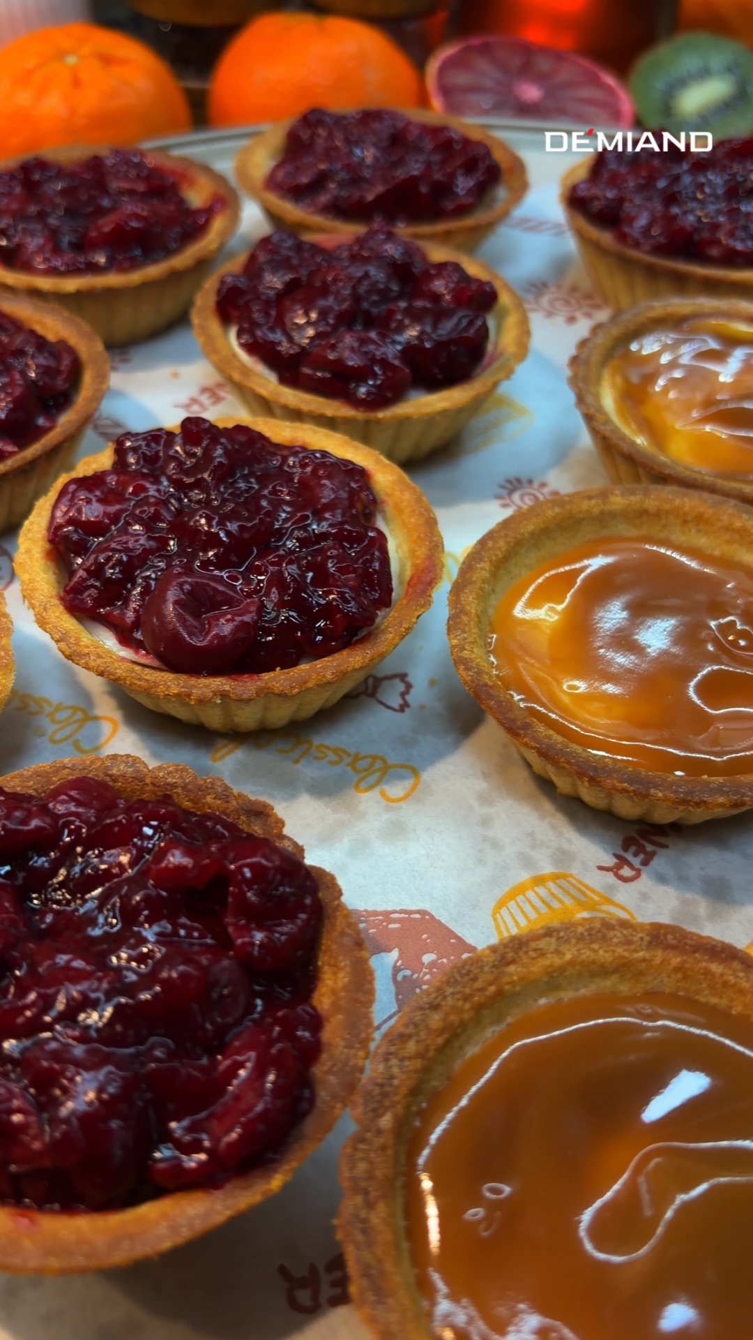 Десерт в тарталетках🤎🍒