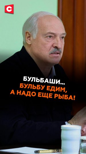 Лукашенко: бульбаши… Бульбу едим, а надо еще рыба! #беларусь #лукашенко #батька #новости #политика