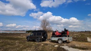 Внедорожная эвакуация или почему не заводится STELS GUEPARD.