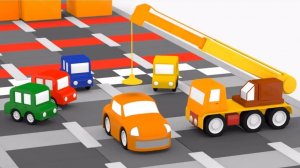 4 Машинки и эстафета с флажками! 🚩 Кто победит?