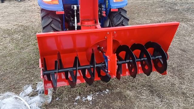 Проверка шнекоротора Снег 1600