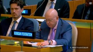 🇷🇺🇺🇳Выступление В.А.Небензи