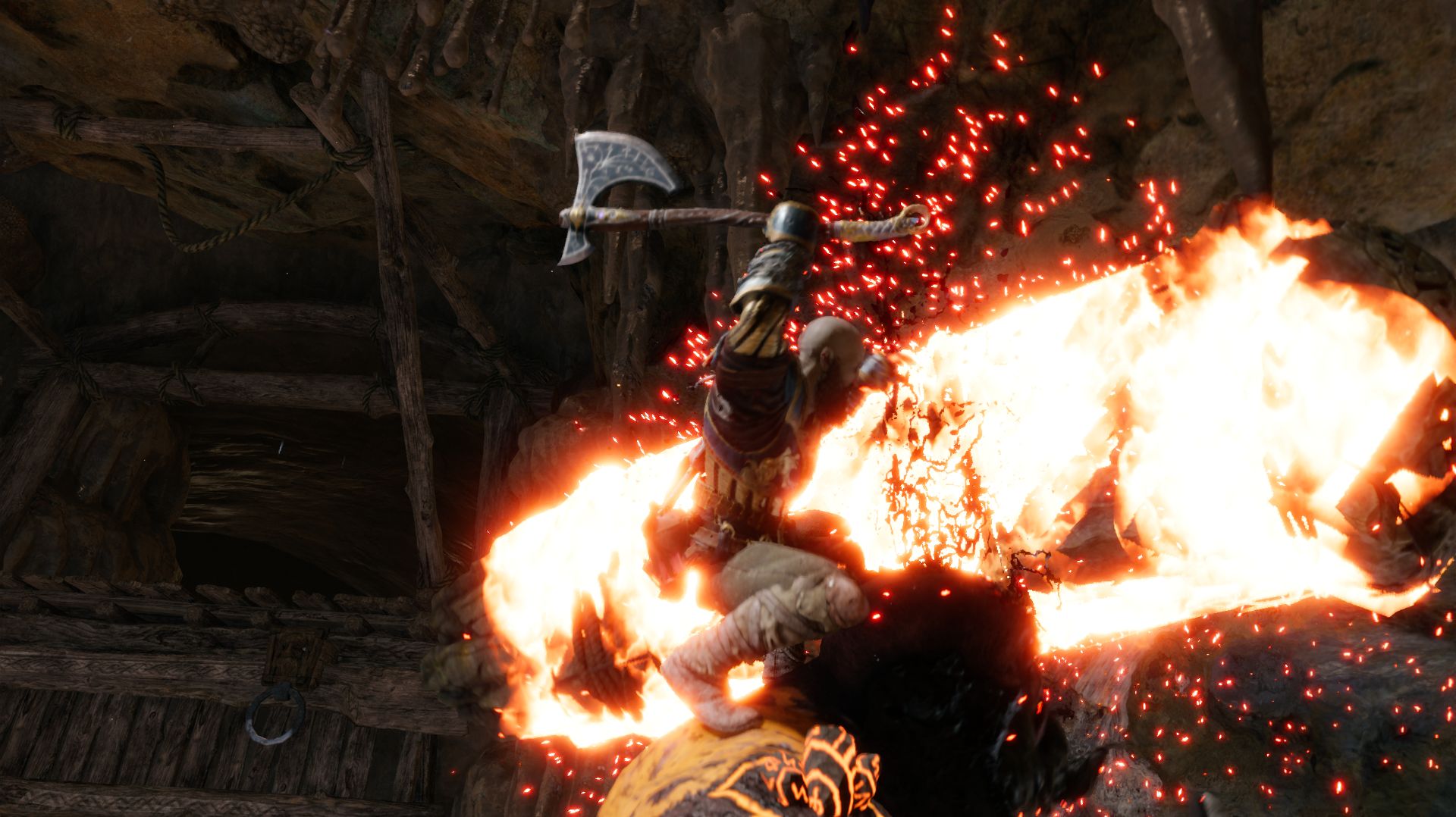 God Of War: Ragnarok.  39 эп. Жуткие лабиринты пещер Свартальхейма и тайны шахт!