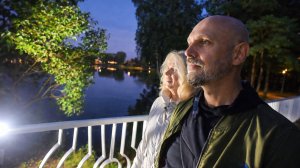 Вечерние гулябли вокруг озера в Druskininkai Aquapark Hotel Flores 16.09.2025