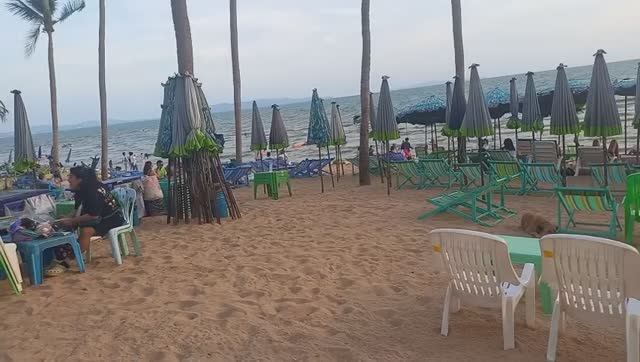 Паттайя. Красивый пляж и закат