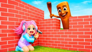 СТРОЮ ДОМ ЧТОБЫ ВЫЖИТЬ! МОНСТРЫ НАПАЛИ НА МОЙ ДОМ!