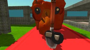 Я украл клубничного слона в чикен гане😱