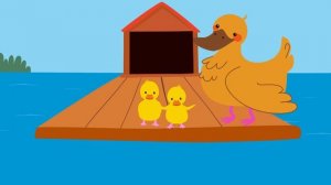 Развивающие и обучающие мультики 🎹 - Пять утят 🐥 (Считалочка) песенки для детей Котенок Котэ