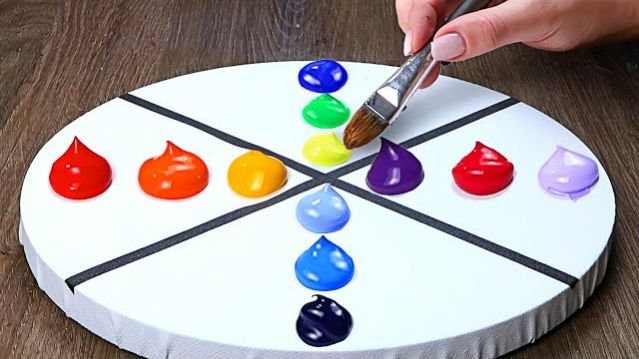 КАК НАРИСОВАТЬ АБСТРАКТНЫЕ ГРАДИЕНТНЫЕ СИЯЮЩИЕ ОБЛАКА | ПРОСТОЙ УРОК АСМР КРАСИВЫЙ УРОК