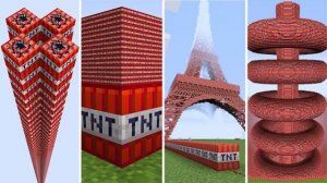 ВСЕ ЭКСПЕРИМЕНТЫ С TNT В MINECRAFT В ОДНОМ ВИДЕО ДИНАМИН В МАЙНКРАФТЕ ТЕСТЫ