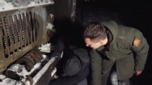 крутая находка машины в лесу