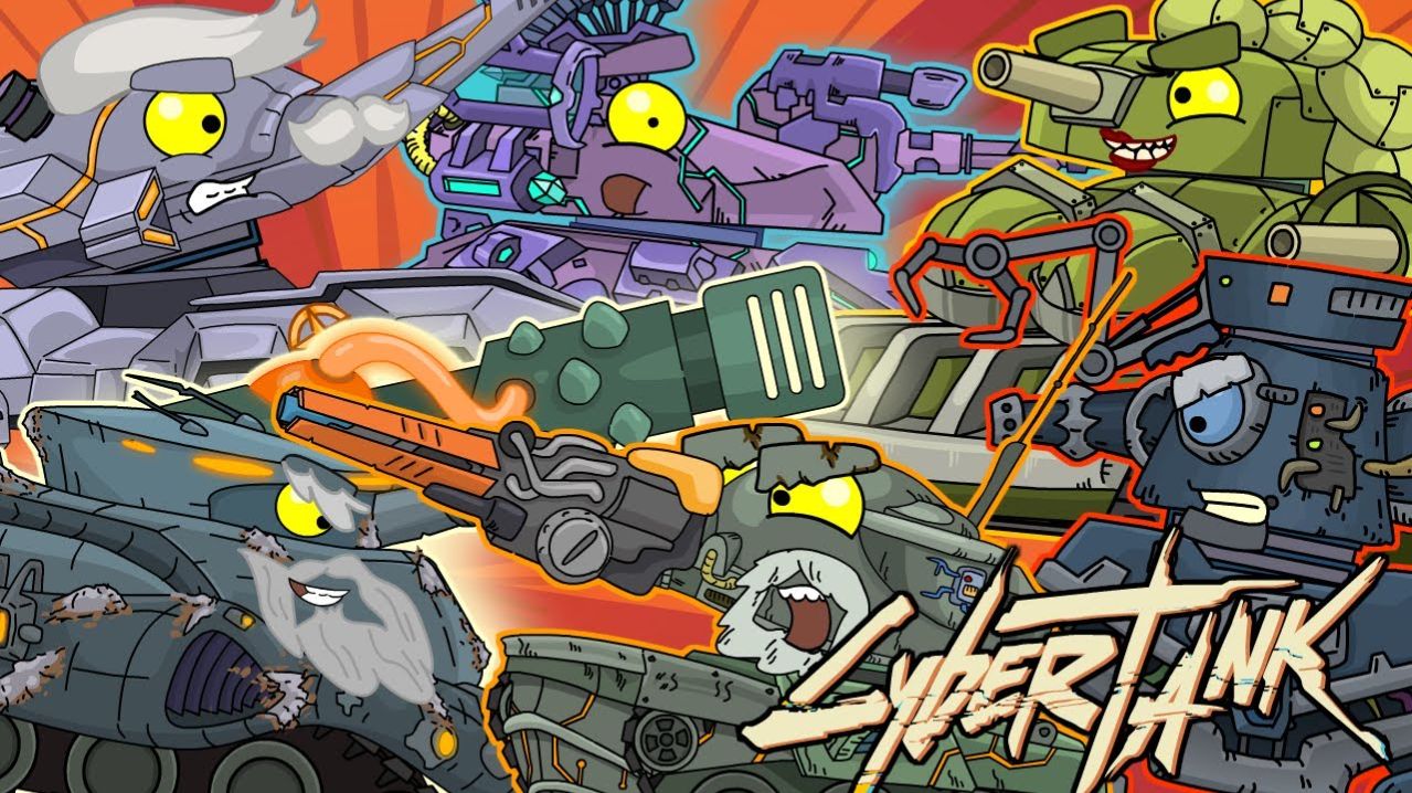 Все серии  1 сезон - Вспомнить ВСЕ ! История КиберТанка - Мультики про танки