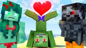 Жизнь Зоммы и Зомбо в Майнкрафте - Забавный пердеж