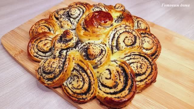 ПИРОГ с маком. Готовим вкусную домашнюю выпечку