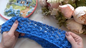 Что-то новое начала вязать🤗