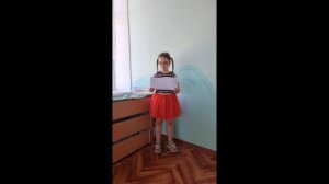 Видео-проект "РАССКАЖИ": Алиса рассказывает про тюльпан.