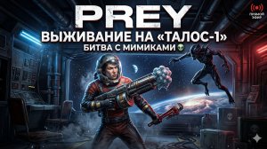 PREY: Паранойя в открытом космосе 👽 Выживание на «Талос-1» | Стрим