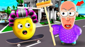 ВЗЯЛ ПАРИК У БАБУШКИ в БРУКХЕЙВЕН в ROBLOX!