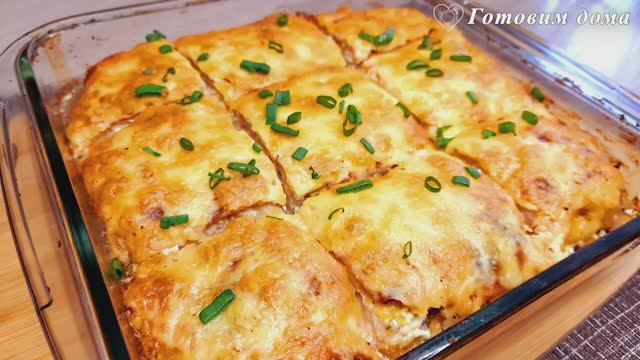 КУРИНОЕ ФИЛЕ по-французски. Очень сочное и вкусное