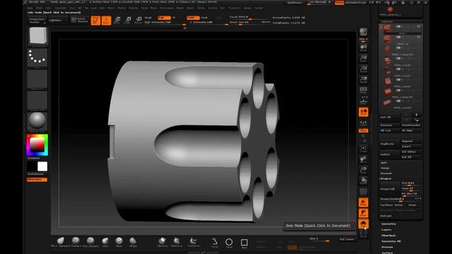 19. Копирование деталей с помощью Projection