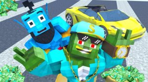 Лучшая история любви в Майнкрафт анимации "Жизнь Зоммы и Зомбо" # 5. Майнкрафт Мультик