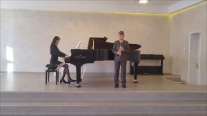 Лебедев Леонид - Ф. Мендельсон Адажио, Д. Мийо Маленький концерт 1 часть (Лира-26).mp4