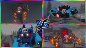 ПАРОВОЗИК ТОМАС и РОБОТ ПОЕЗД: Битва на рельсах 🚂 МУЛЬТИК для детей КТО ПОБЕДИТ ⚡