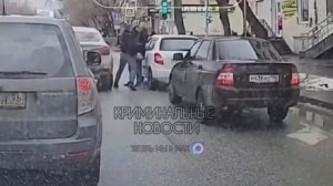 Нокаут на дороге в Екатеринбурге