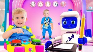 Оливер и Адам в Boo Boo Laand в Дубае