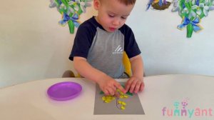 "Весенние цветы" мукасолька у наших малышей Funny Ant Malahovka