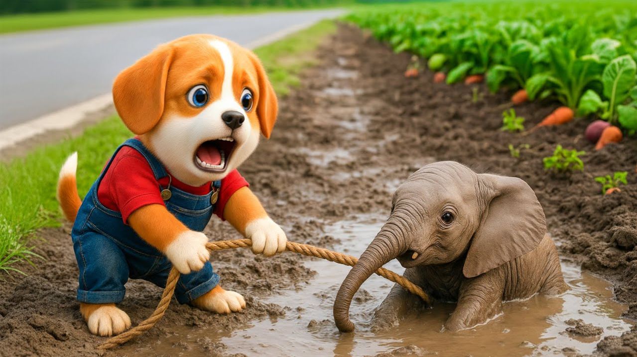 Маленькие герои спасают слоненка! Супер Мультики для детей. Детские мультики смотреть